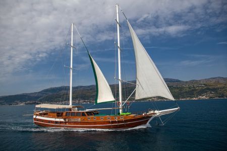 Anna Marija sails